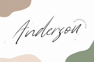 Anderson: A Script Font with Quiet Sophistication