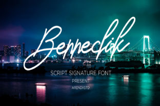 Bennedik: A Handwritten Font for Business Branding