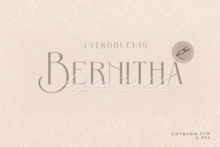 Bernitha Angelica Berkeley Duo: A Beautiful Typeface for Business