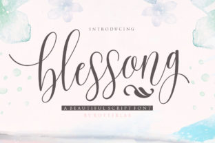 Blessong: A Handwritten Typeface That Elevates Editorial Design