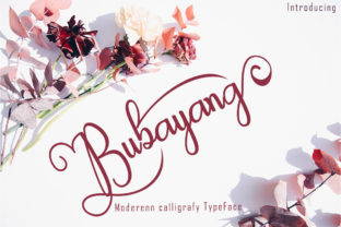 Bubayang Font: A Romantic Script for Stronger Campaigns