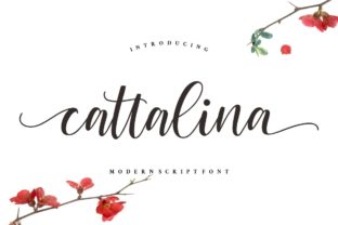 Cattalina Font: A Modern Handwritten Touch for Creative Makers