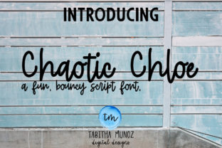 Chaotic Chloe: A Font That Adds Magic to Brand Design