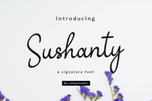 Elevate Your Brand with the Sushanty Handwritten Font