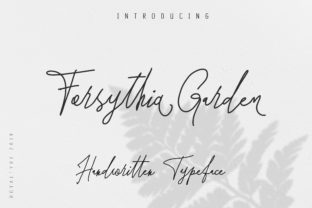 Forsythia Garden: A Luxurious Font for Your Brand