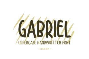 Gabriel Font: A Handwritten Typeface That Elevates Campaigns