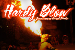 Hardy Blow Font: A Bold Script for Digital Branding
