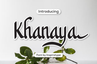 Khanaya: A Bold Handmade Font for Editorial Adventures