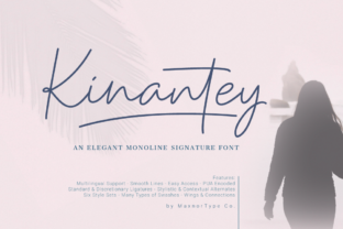 Kinantey: A Signature Font for Classy Craft Designs