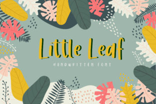 Little Leaf Font: Bold Typography for Digital Branding