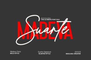 Madeva Suarte: A Bold Font Duo for Modern Web Design