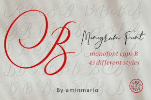 Monogram B Monofont Caps B: A Typeface for Bold Brand Moments