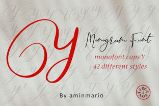 Monogram Y Monofont Caps Y Review: A Bold Script for Branding