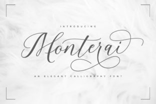 Monterai: A Handwritten Typeface That Elevates Campaigns