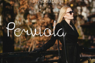 Perviola: A Handwritten Font for Editorial Design