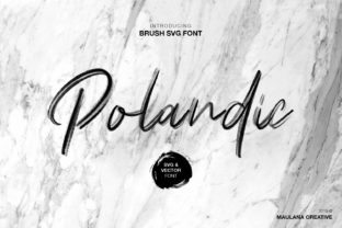 Polandic Font Adds Handcrafted Charm to Web Projects