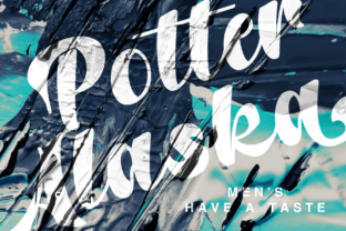 Potter Alaska Font: A Handwritten Typeface for a Polished Brand Identity