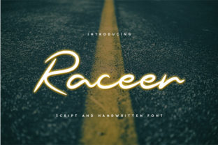 Raceer: A Handwritten Font That Elevates Your Brand
