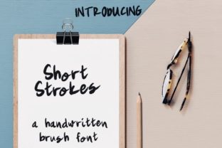 Short Strokes: A Handwritten Font That Feels Like Home