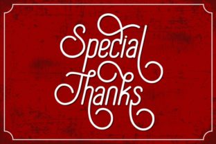 Special Thanks Font Review: A Vintage-Inspired Typeface for Editorial Design