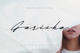 The Garisha: A Beautiful Script Typeface for Creative Makers