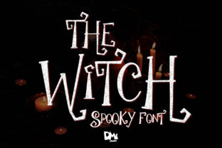 The Witch Font: A Spooky Handwritten Typeface for Editorial Design