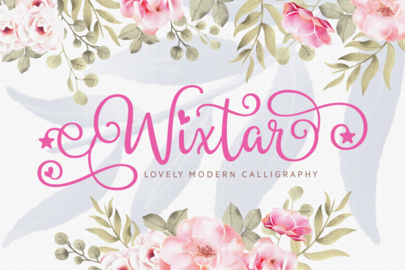 Wixtar Font Review: A Handwritten Typeface That Elevates Campaign Design